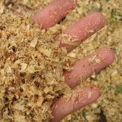 Natural Wood shavings for Plants—Perfect for Mulching, Moisture Retention, and Weed Control in Gardens and pots