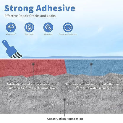 Crack Seal Waterproof Glue Resin Epoxy For Roof Leakage(Pack of 2)