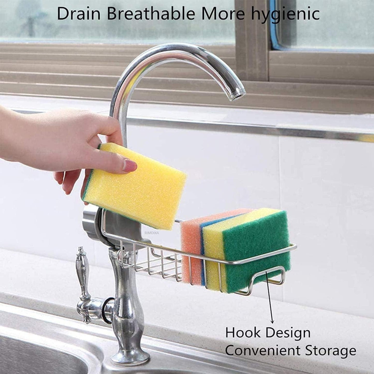 Adjustable Faucet Rack & Organizer