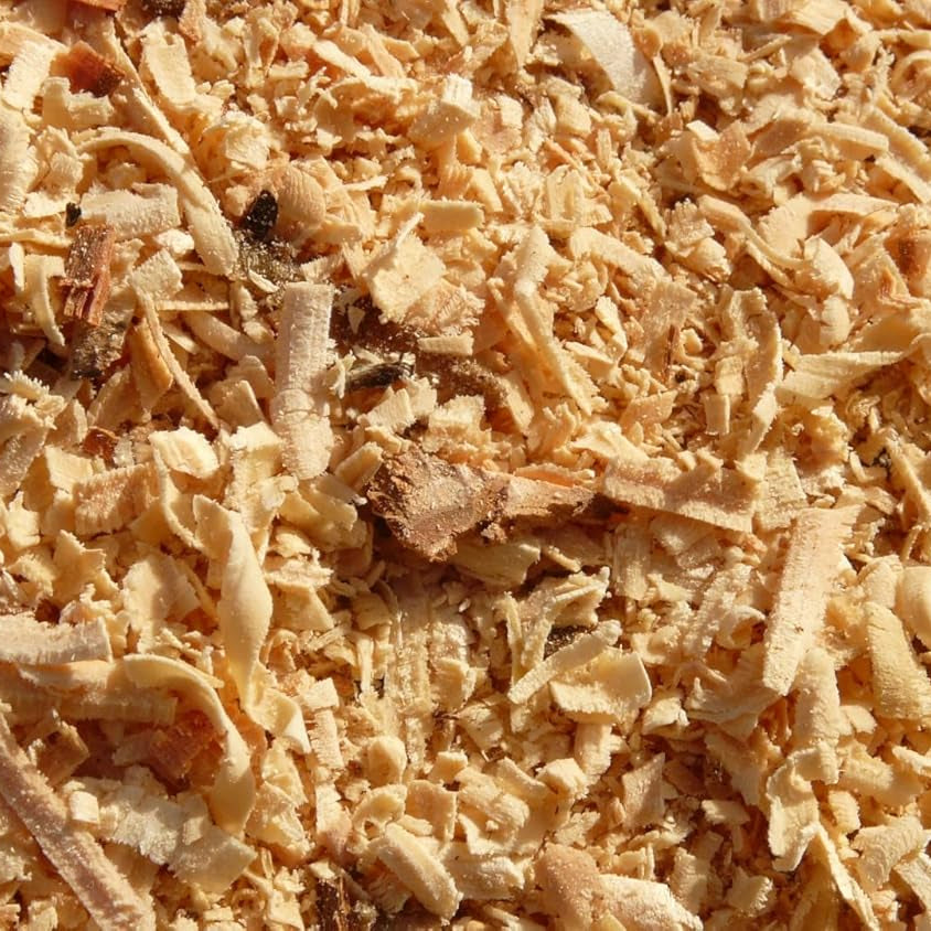 Natural Wood shavings for Plants—Perfect for Mulching, Moisture Retention, and Weed Control in Gardens and pots